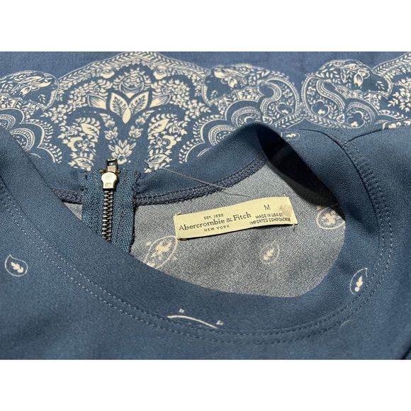 A&F PAISLEY SHIFT DRESS - Picture 9 of 12